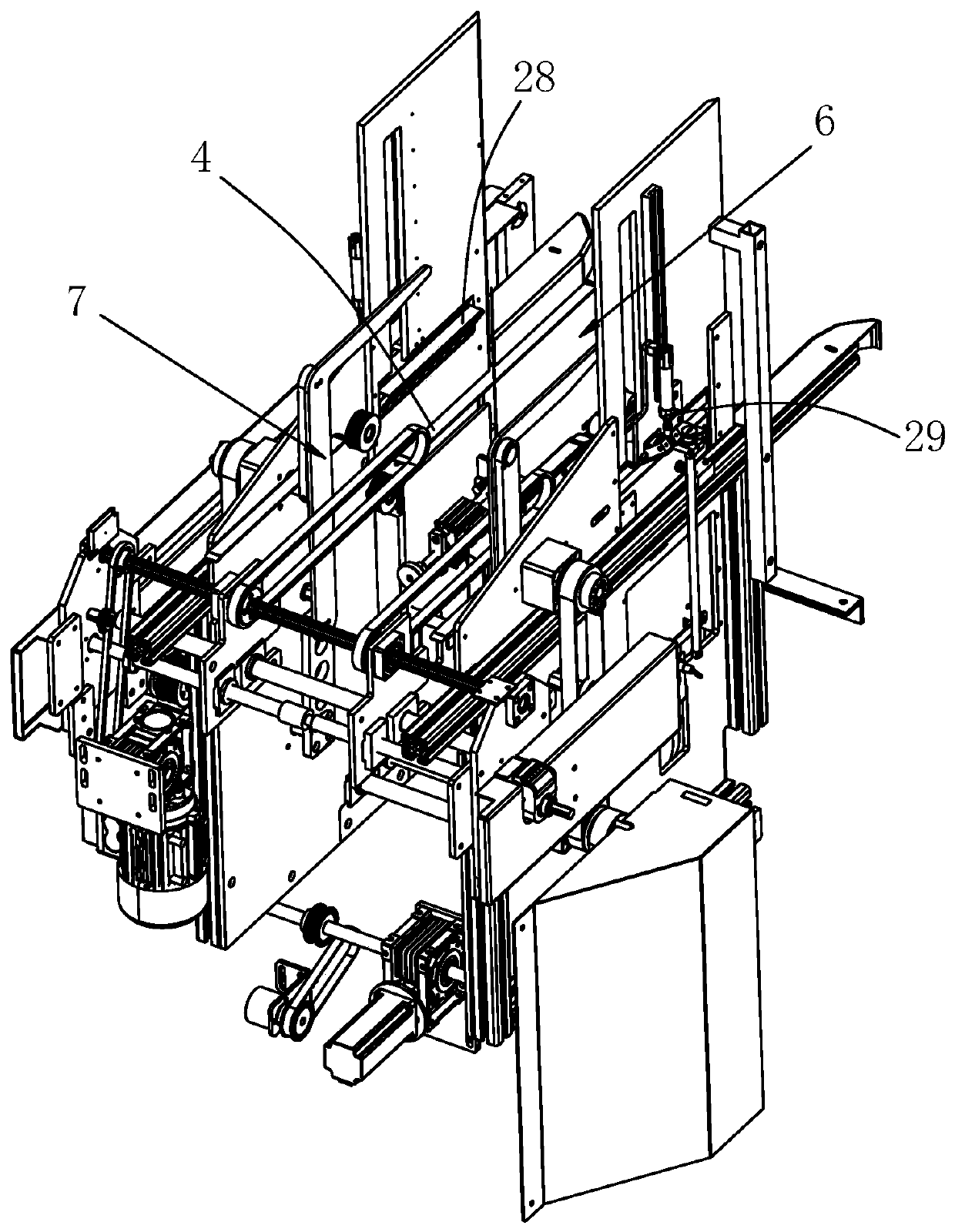 Book stacking equipment