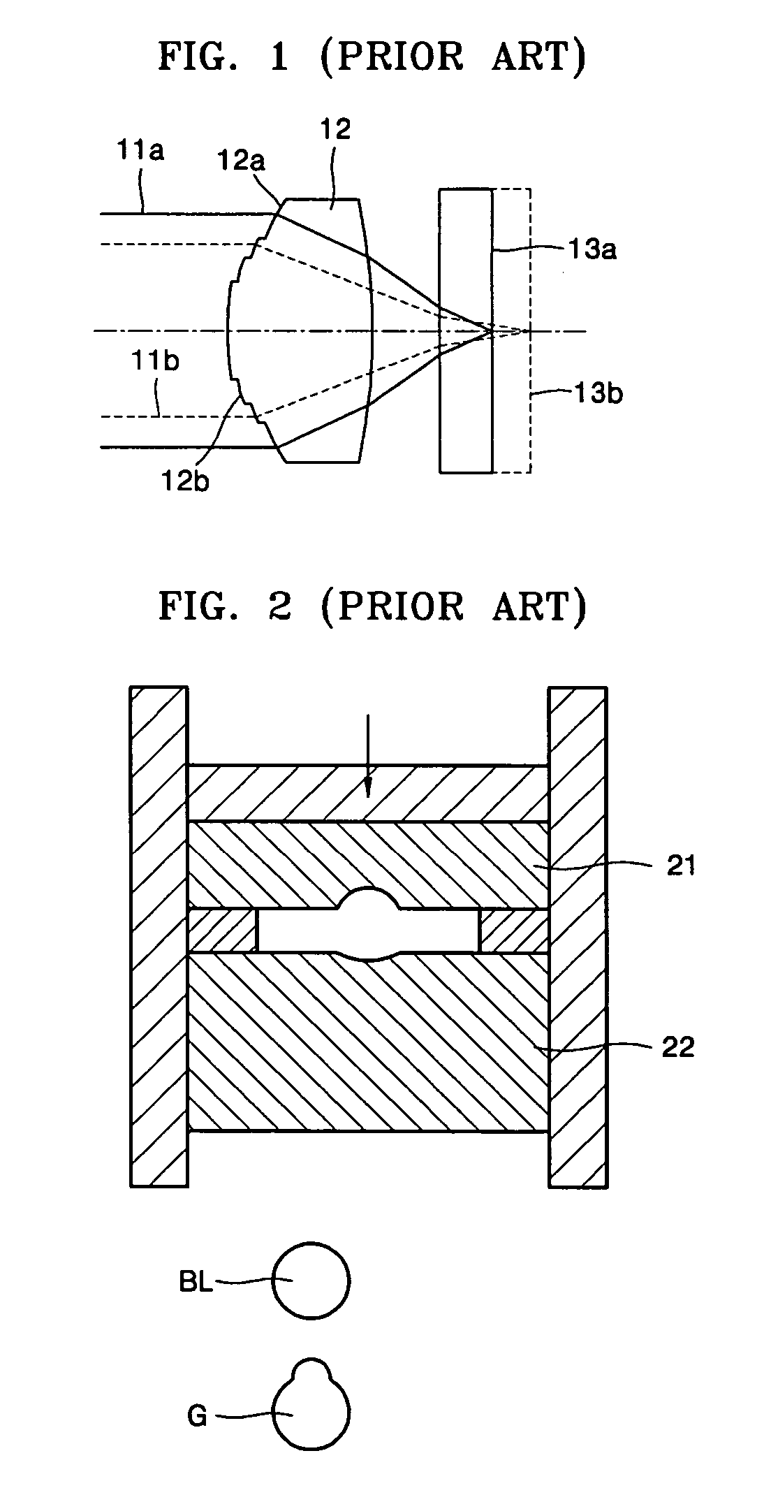 Hybrid lens array and method of fabricating the same