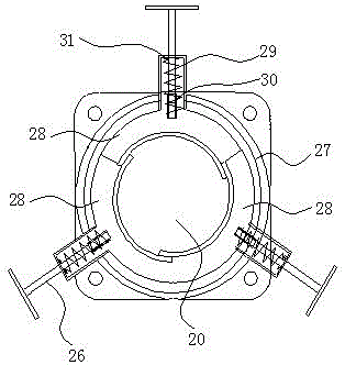 An adjustable two-stage rotary purification device