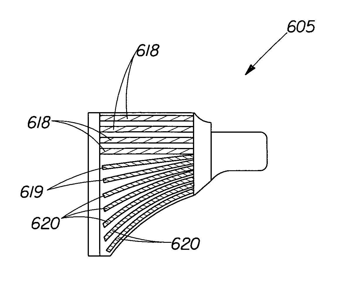 Absorbent articles with stretch zones comprising slow recovery elastic materials
