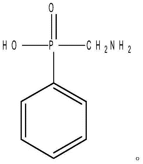 Aminomethyl phenyl phosphinic acid and preparation method thereof