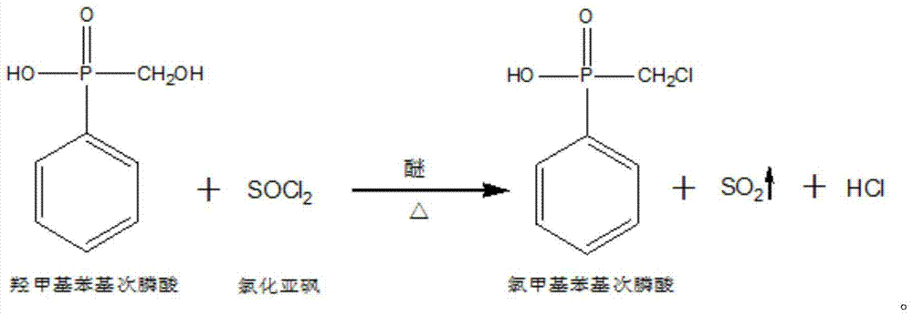 Aminomethyl phenyl phosphinic acid and preparation method thereof