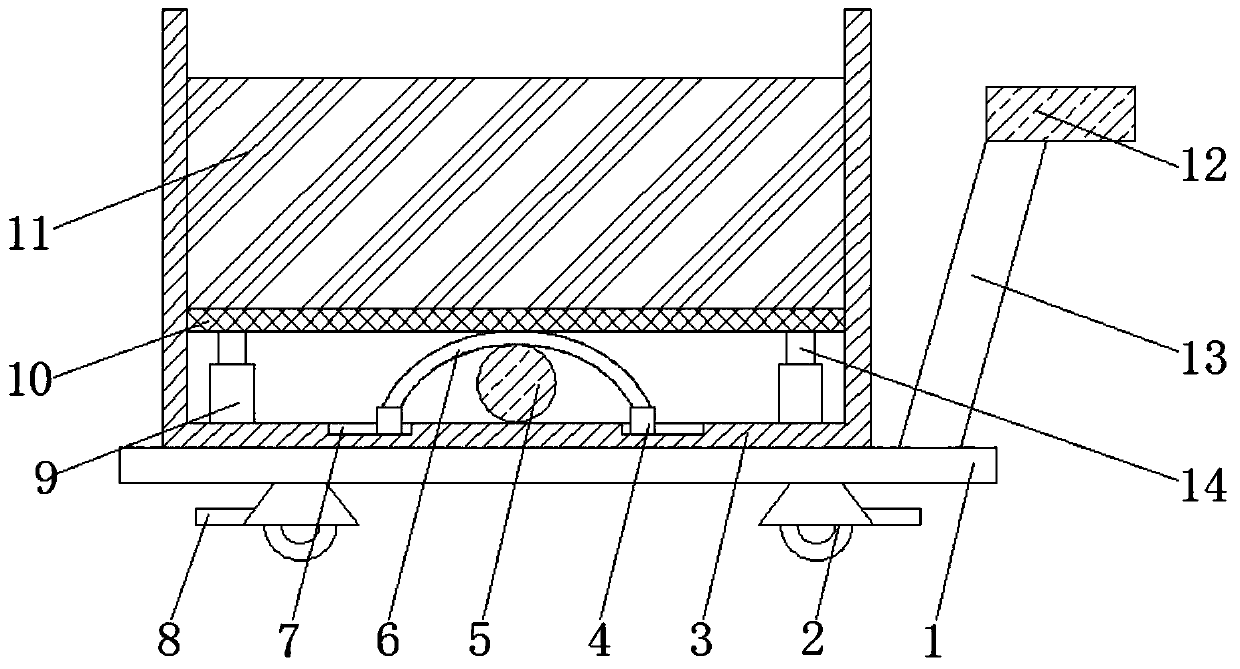 Textile transportation device for textile