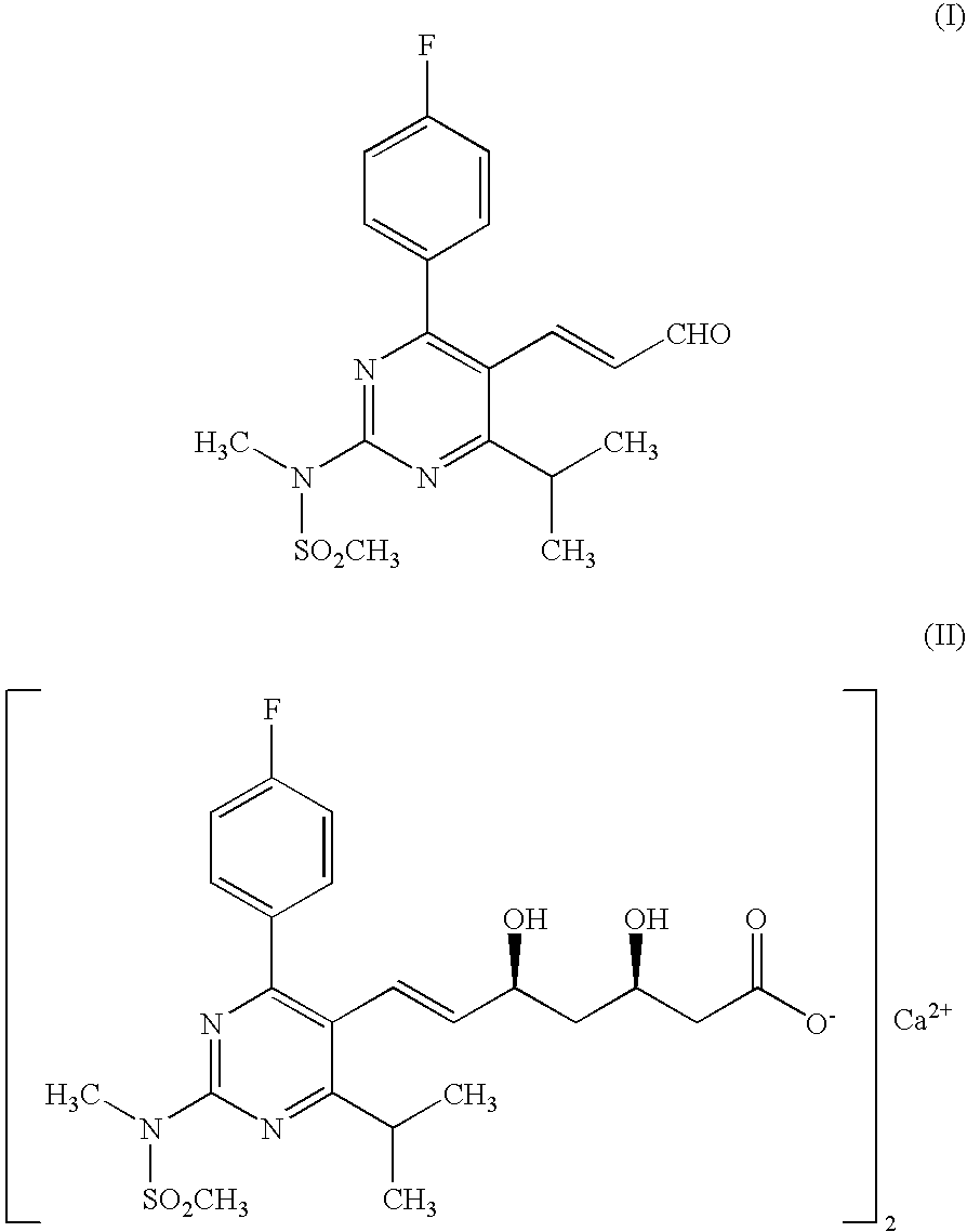 Process for preparing rosuvastatin calcium
