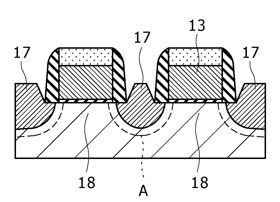 Method of manufacturing semiconductor device, and semiconductor device