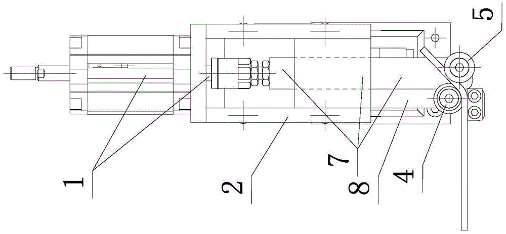 Pipe bending machine used for bending oil pipes