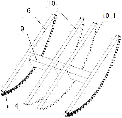 Horizontal separator manual blowdown device and method