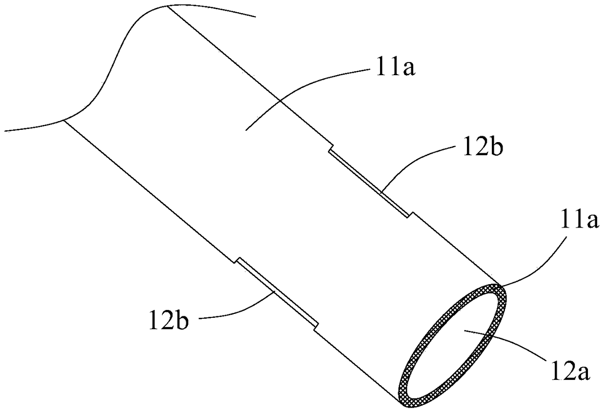 An oval shunt safety indwelling needle