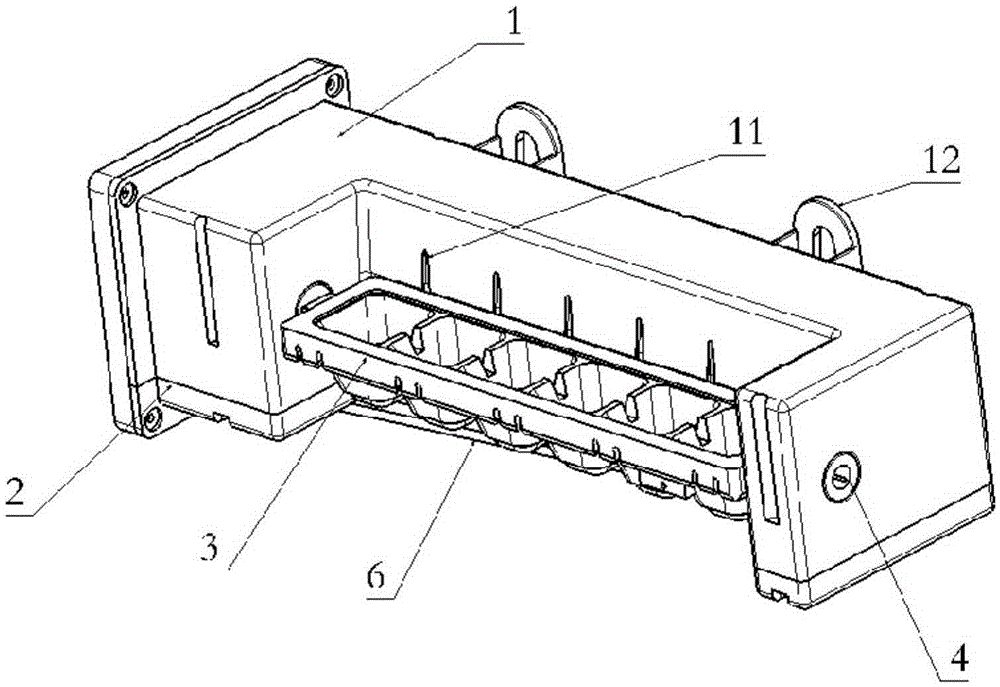 Ice maker capable of inducing side-shedding of soft mold and provided with shifting rod