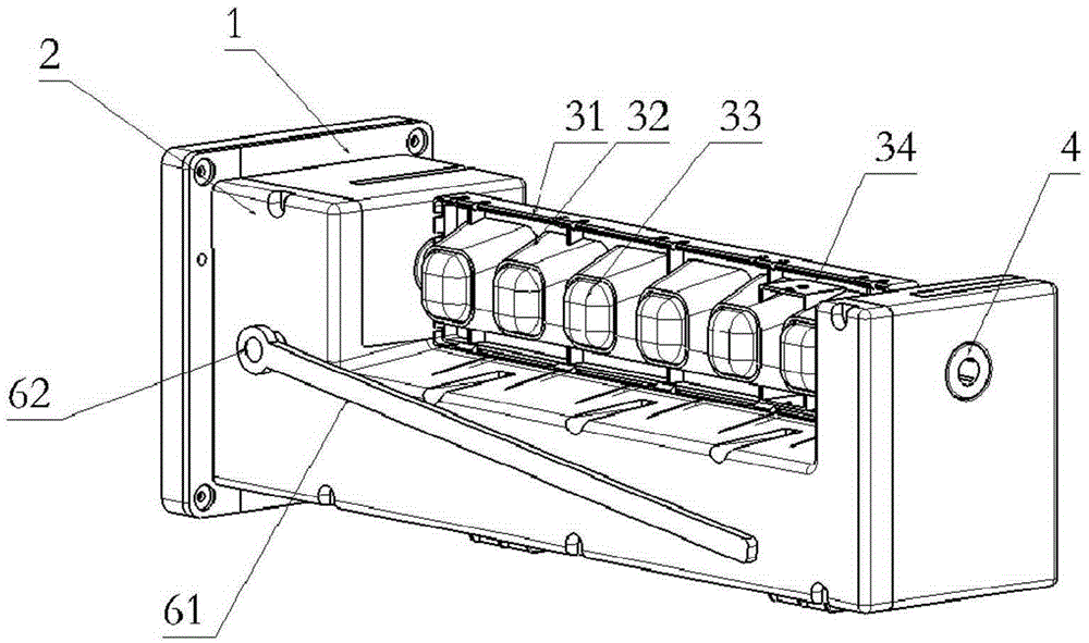 Ice maker capable of inducing side-shedding of soft mold and provided with shifting rod