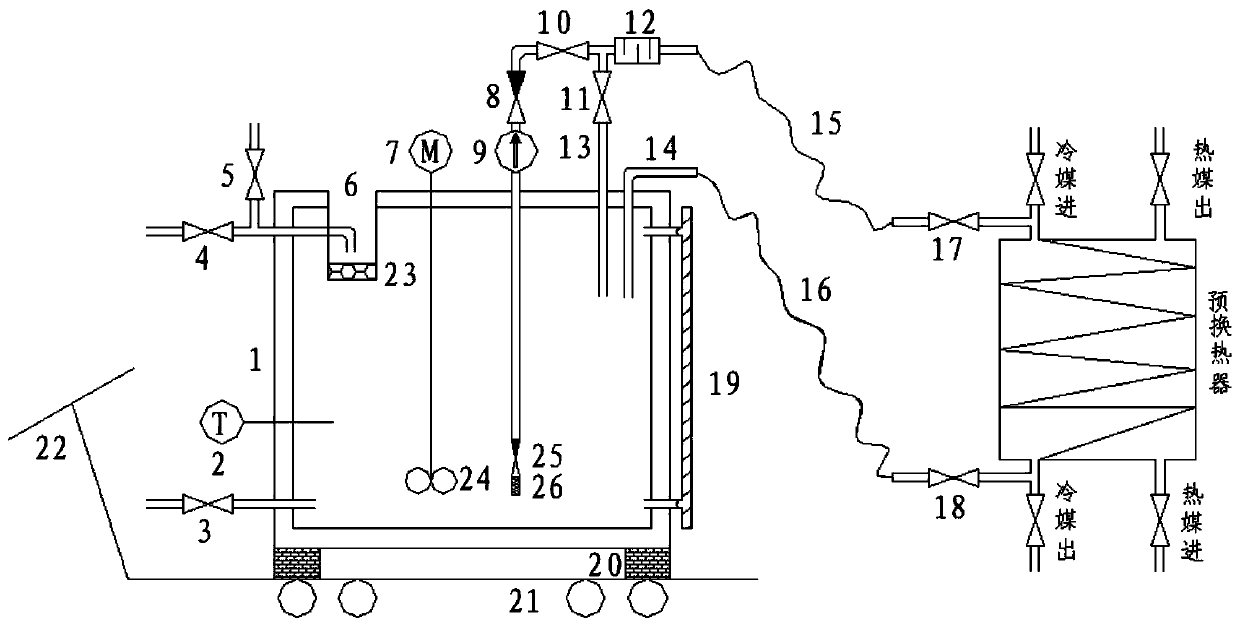 A mobile vacom pre-heat exchanger cleaning method and device