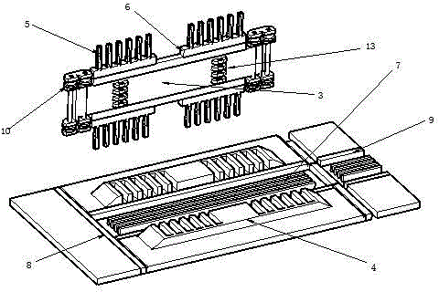 Multi-column-type lifting and transversely-moving parking device