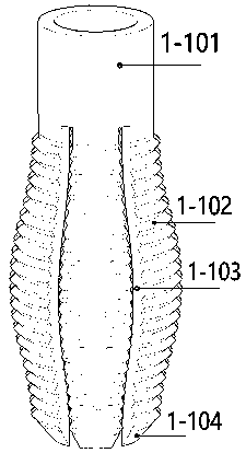 Elastic sleeve rod piece connector