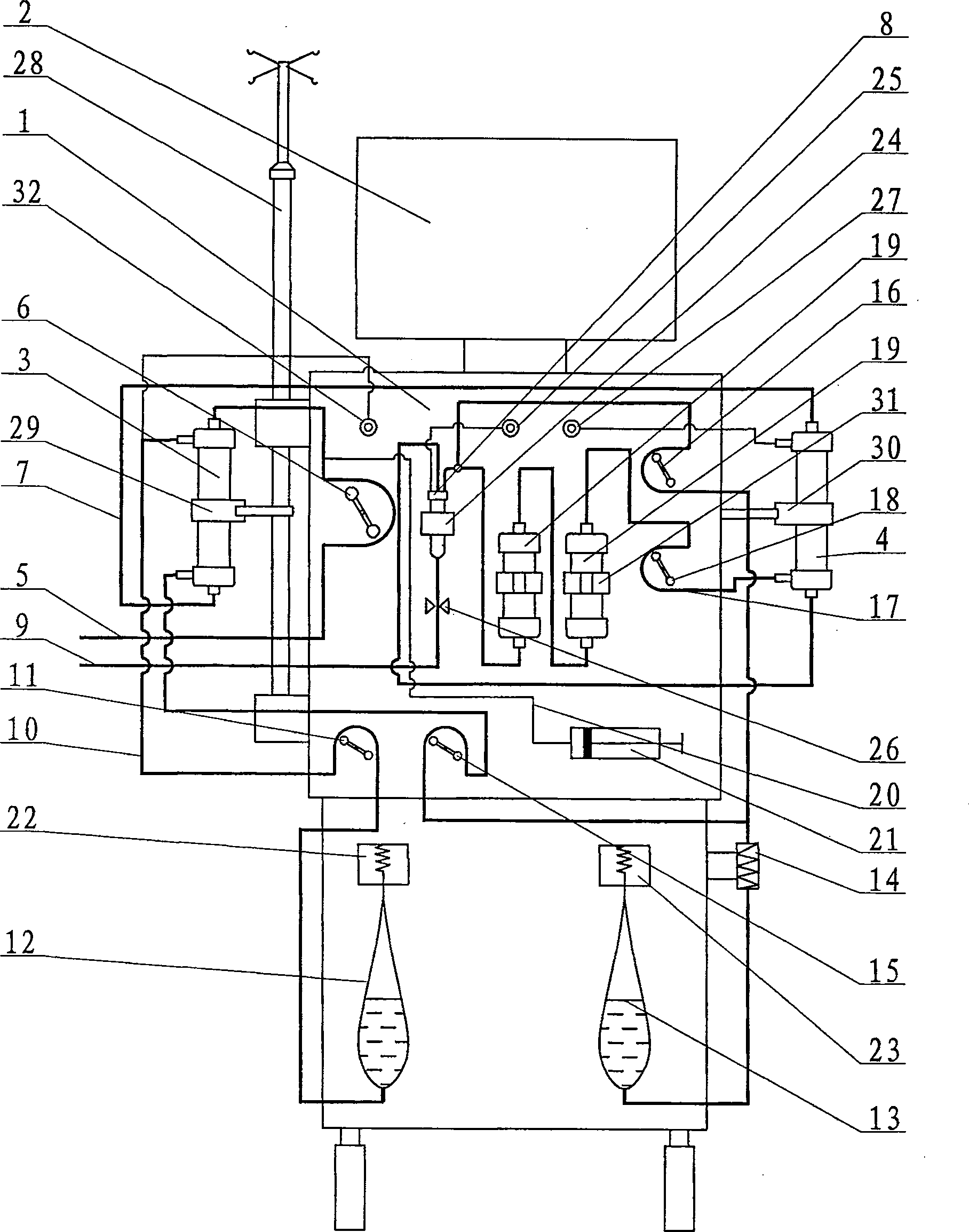 Artificial system for supporting liver and kidney