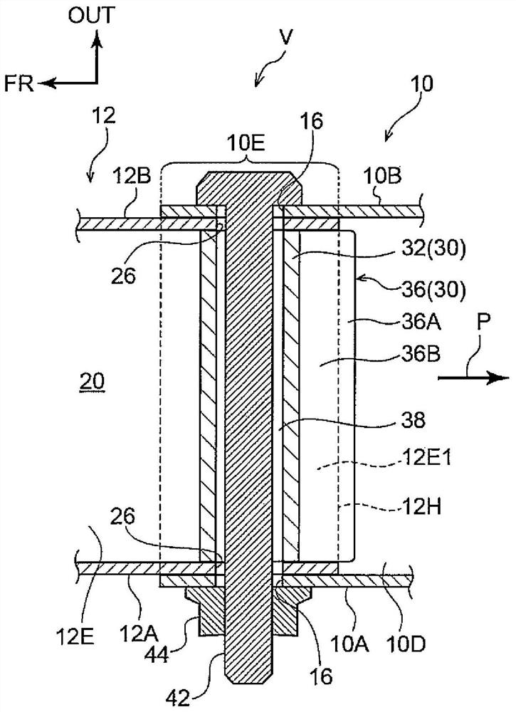 Vehicle structure and method of manufacturing vehicle