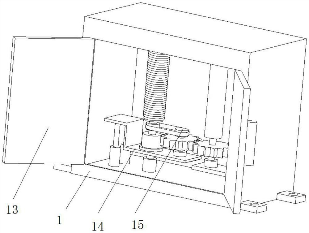 Outgoing line device of balancing winding of building power transformer