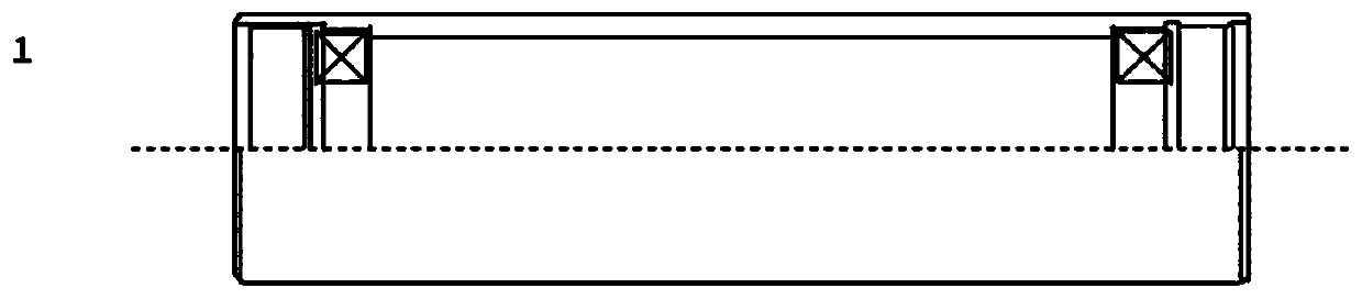 Drill device for removing plugging in pipes