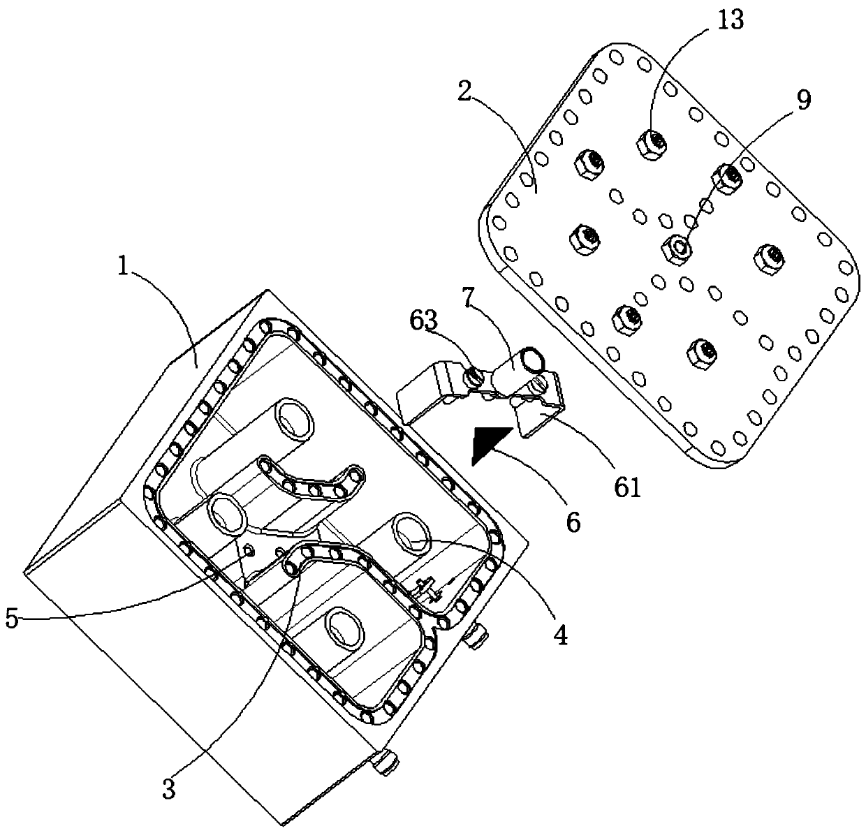 Adjustable capacitive coupling structure