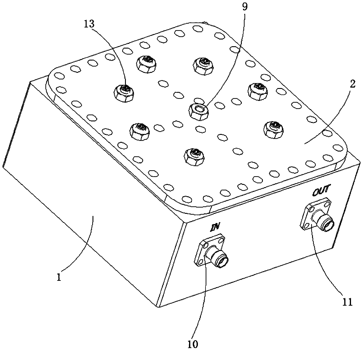 Adjustable capacitive coupling structure