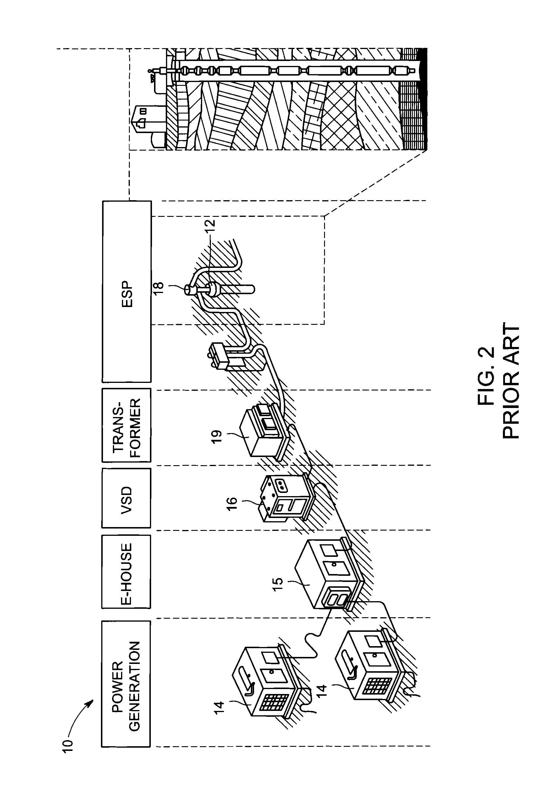 System and method for driving multiple pumps electrically with a single prime mover