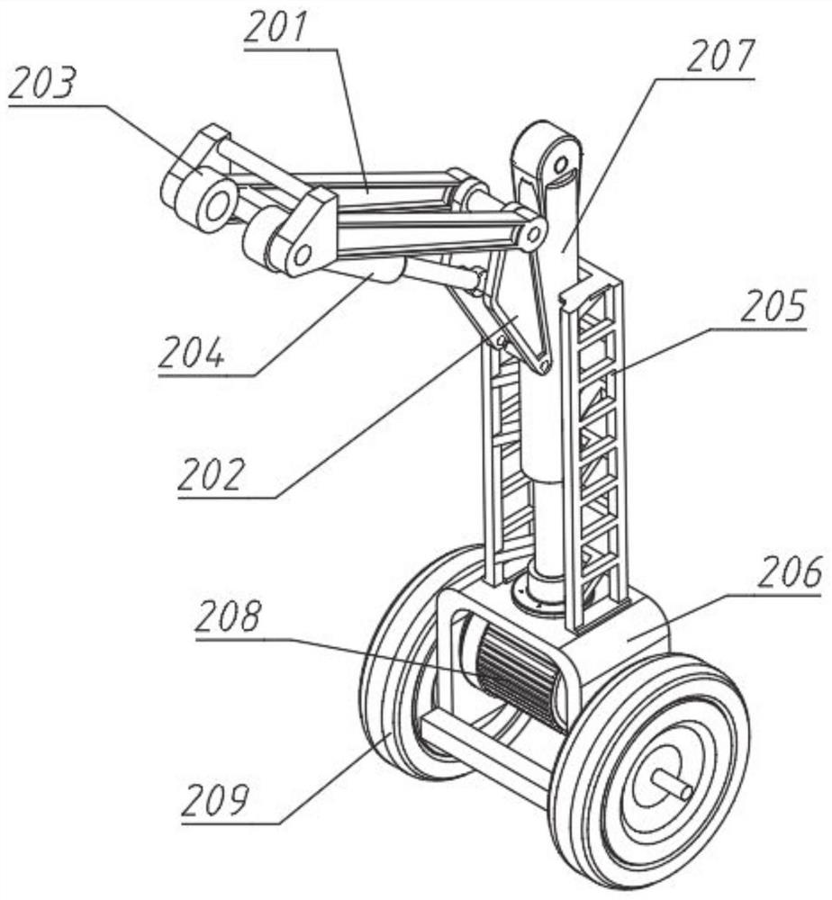 A rescue vehicle that avoids road jams