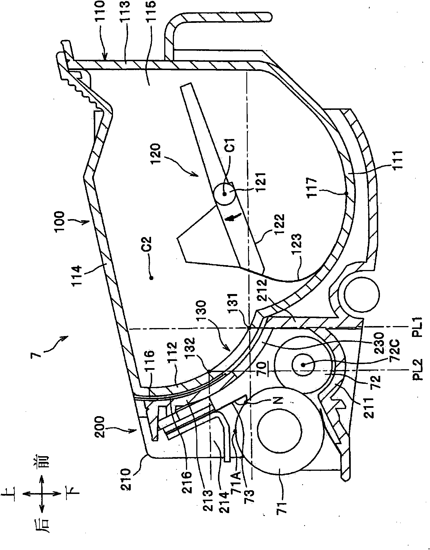 Developing device