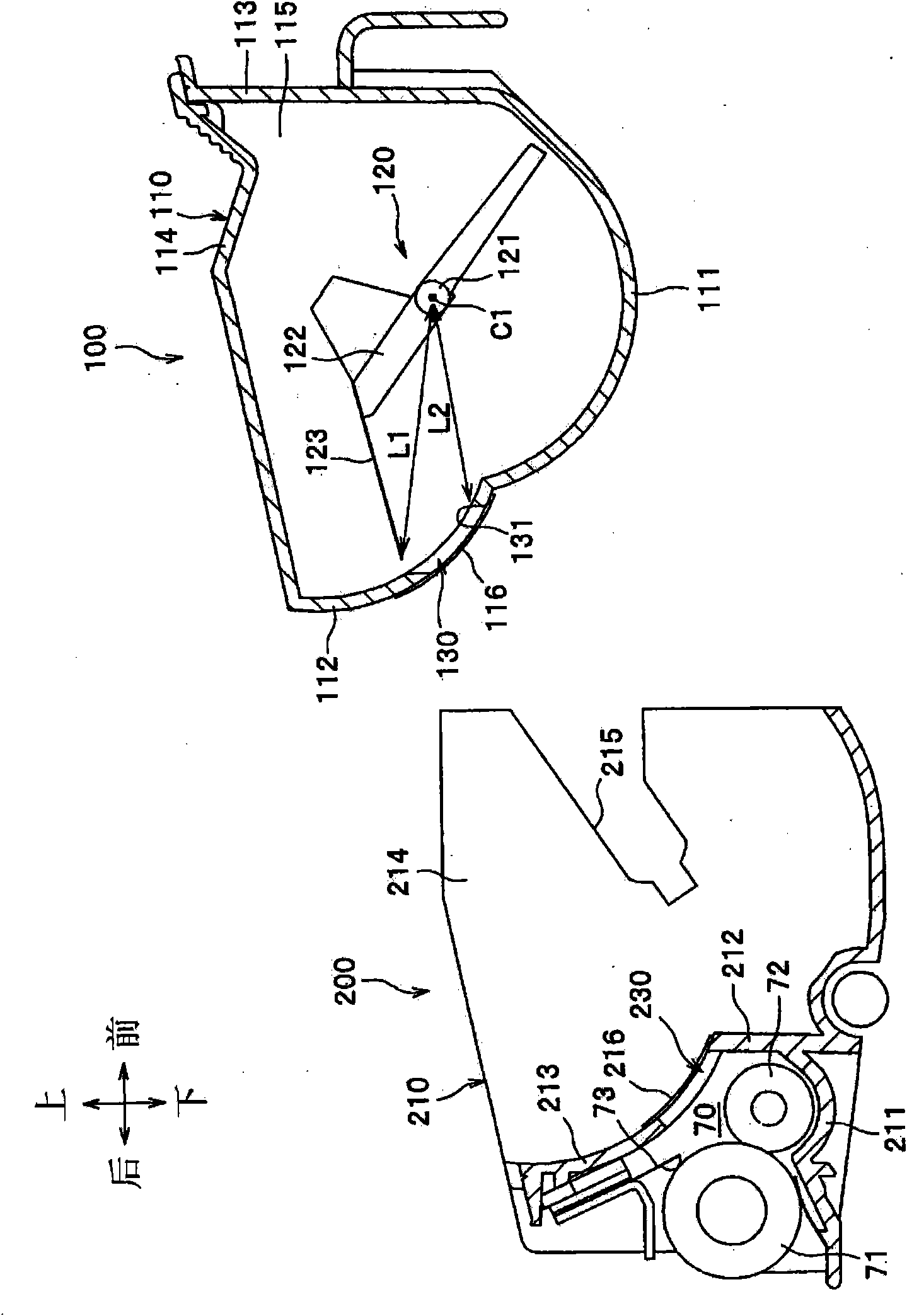 Developing device