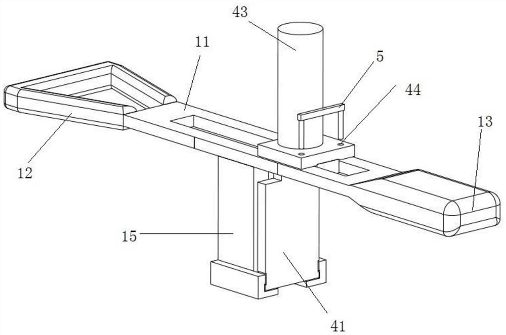 Post-pulling type hip joint reduction device