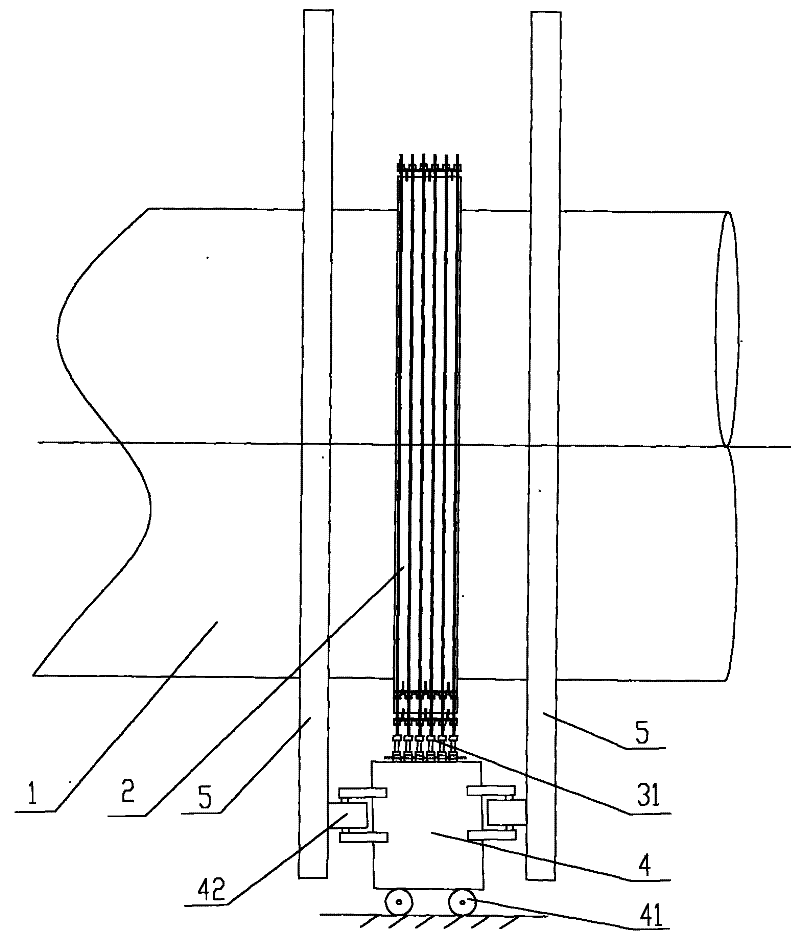 Slip ring power supply device