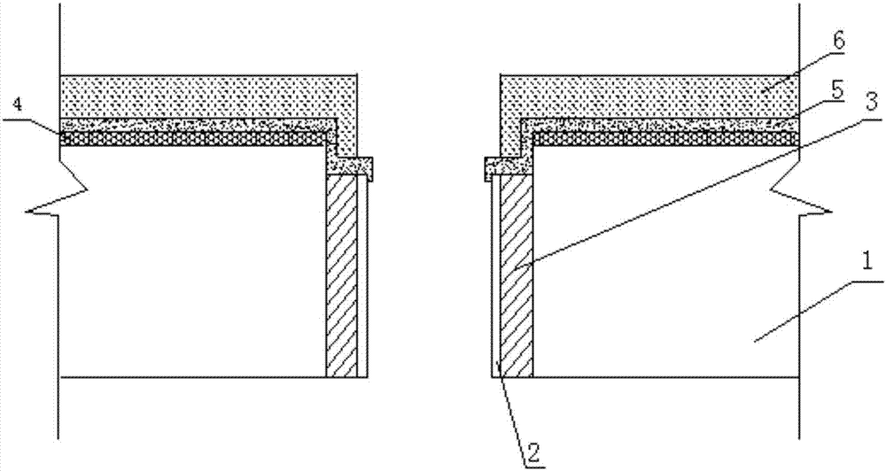 Ground leakage drain pipe structure and manufacture method thereof