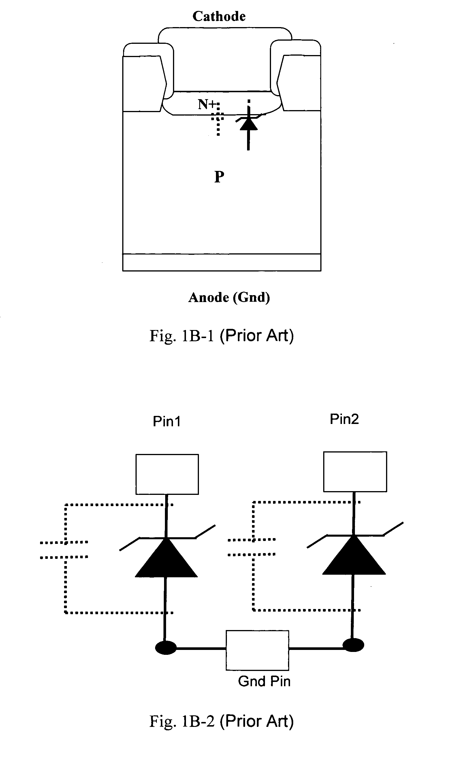 Circuit configuration and manufacturing processes for vertical transient voltage suppressor (TVS) and EMI filter