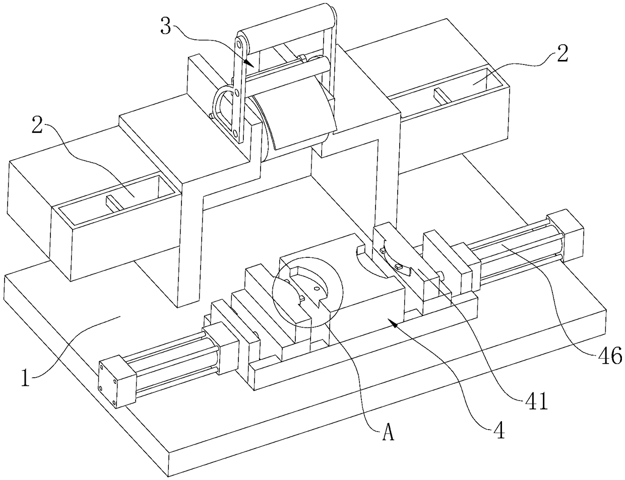 Temple bending device and method