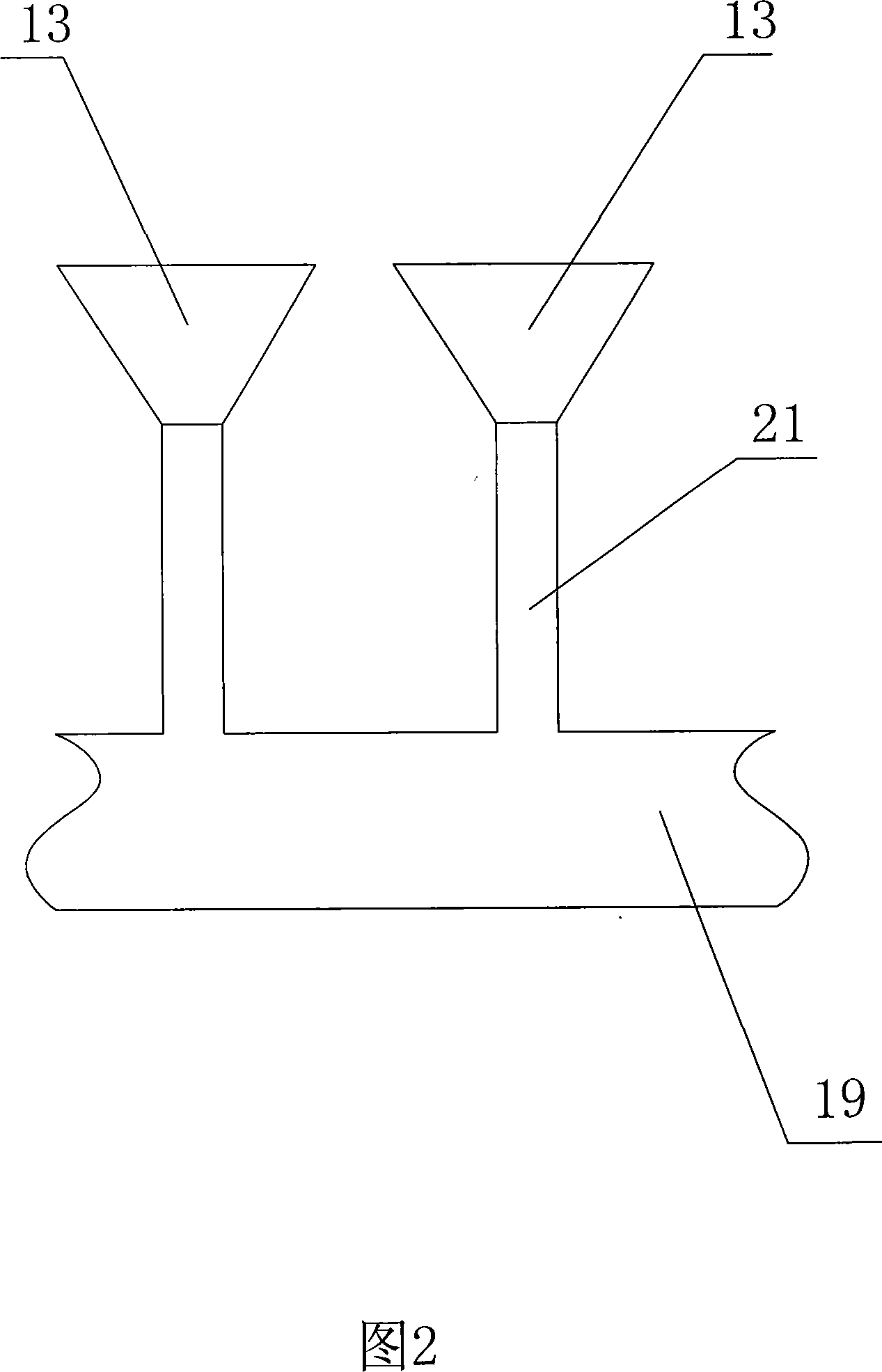 Submerged fire extinguishing nitrogen system for closed space