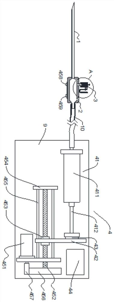 Nerve block needle with resistance feedback