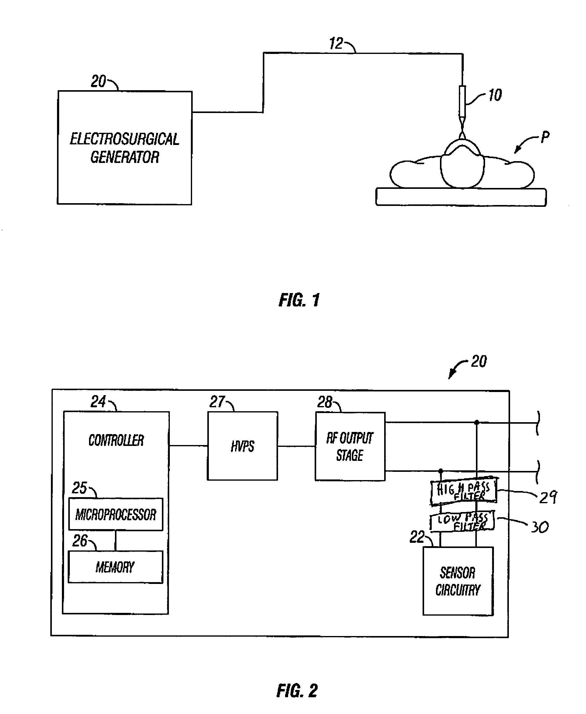Arc based adaptive control system for an electrosurgical unit