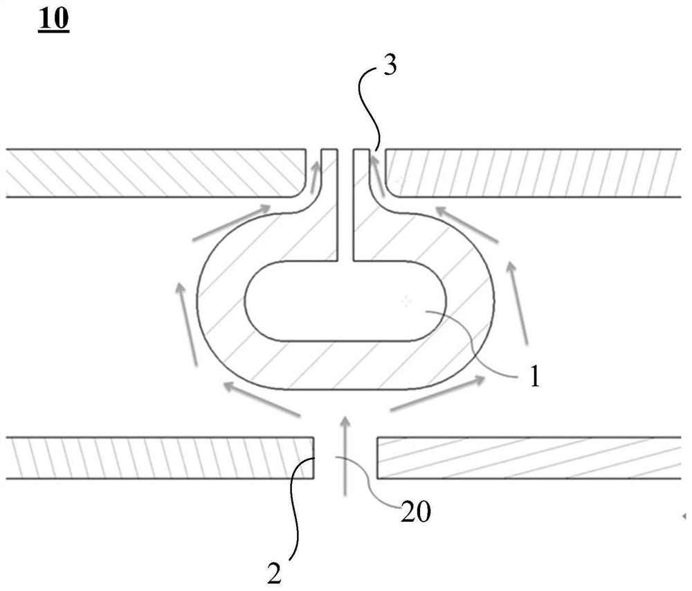 Fuel nozzle, combustion chamber, gas turbine engine and method for preventing coking of fuel