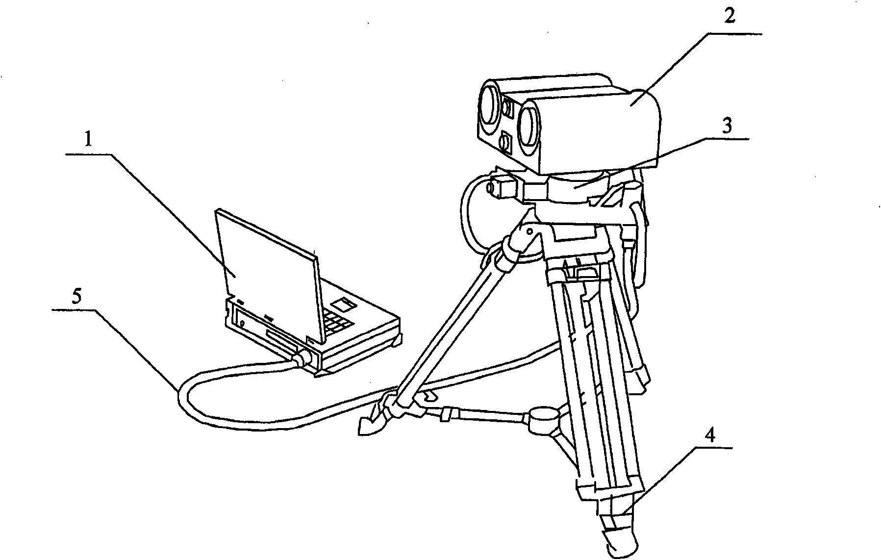 Anti-sniper laser active detection system and method