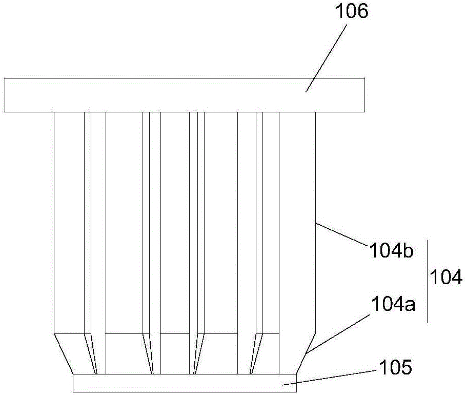 Rivet pressing nut used for installing heat sink