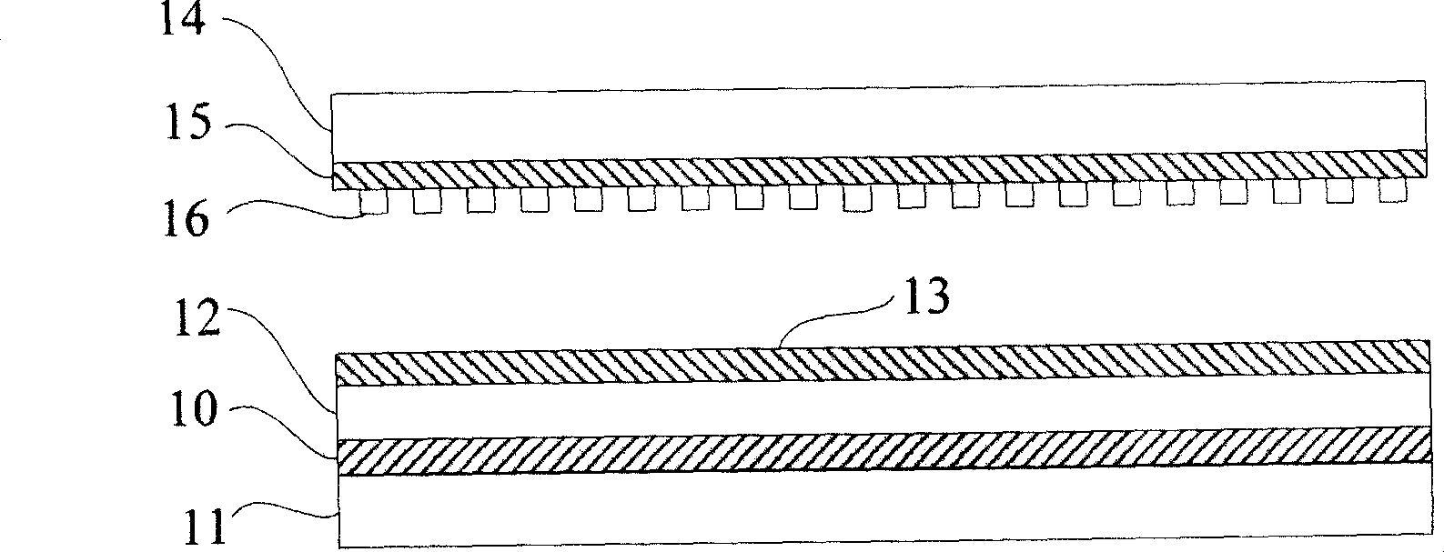Polymers dispersed liquid crystal light valve and method for making same