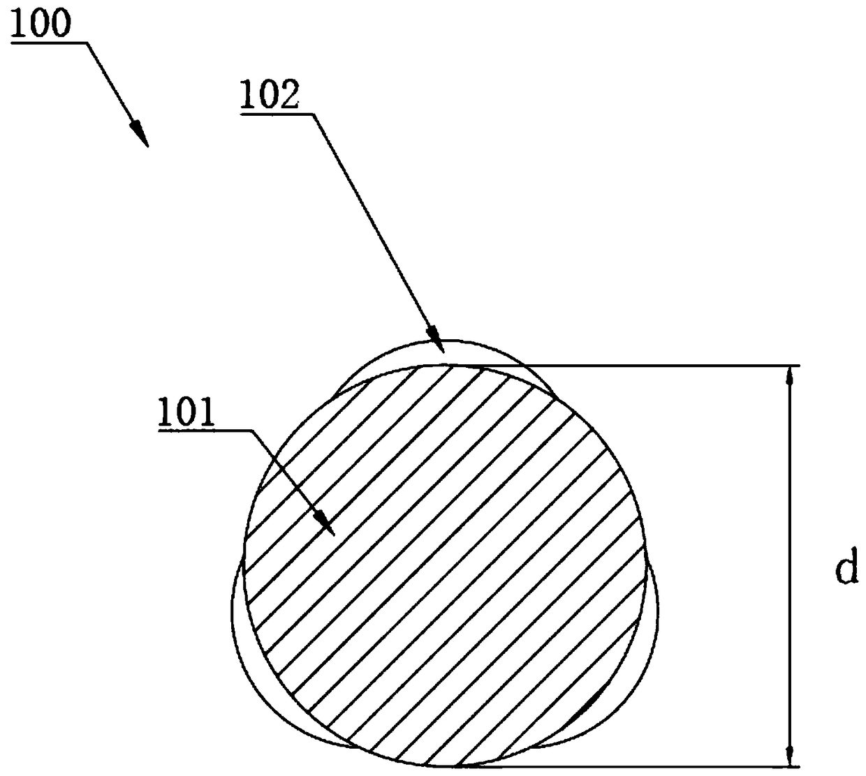 Hot-rolled ribbed steel bar