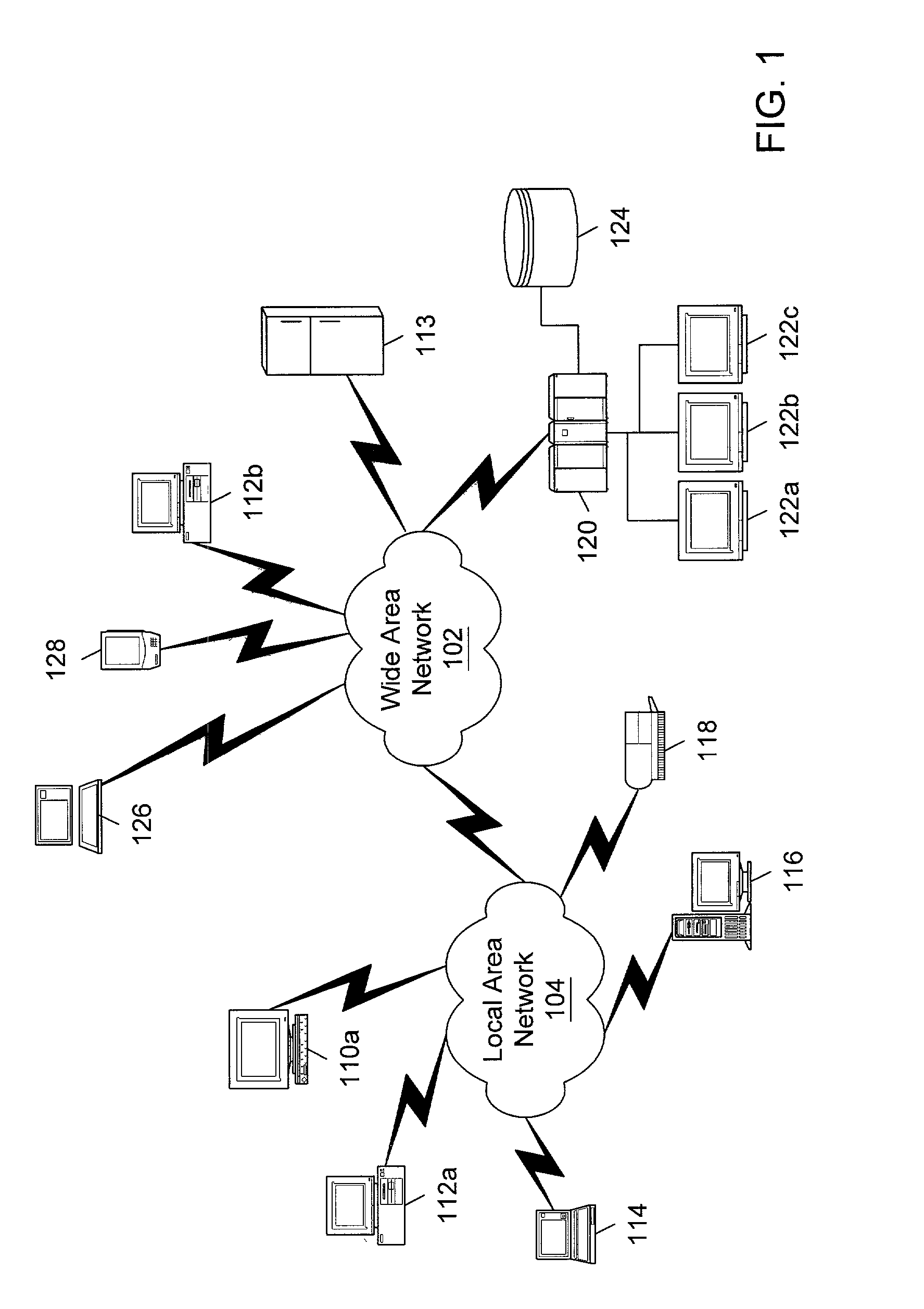 Hierarchical system and method for centralized management of thin clients