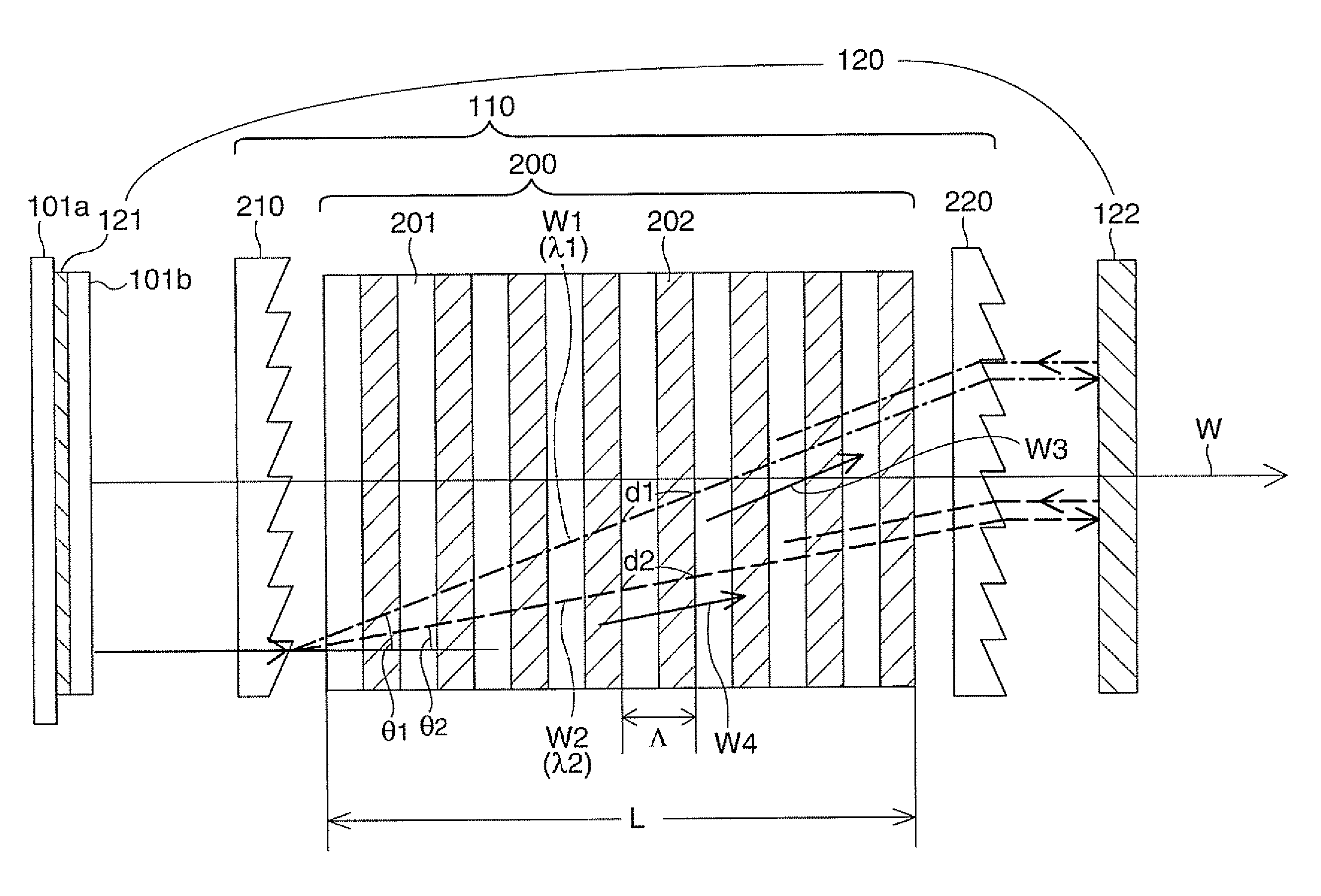 Wavelength conversion element, light source device, image display device, and monitor device