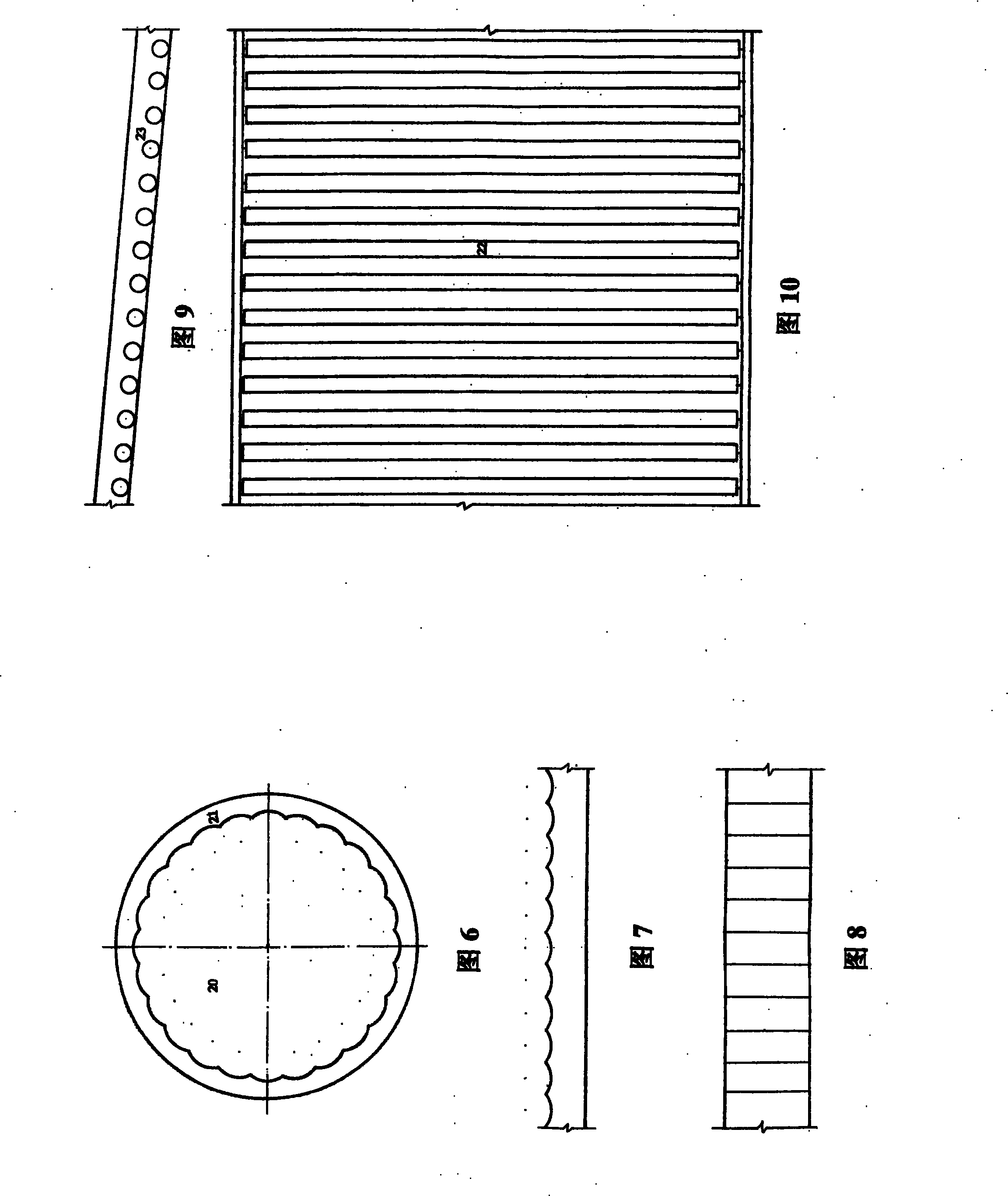 Automatic horizontal tapered slot type ship elevator of Taiping drum ship box