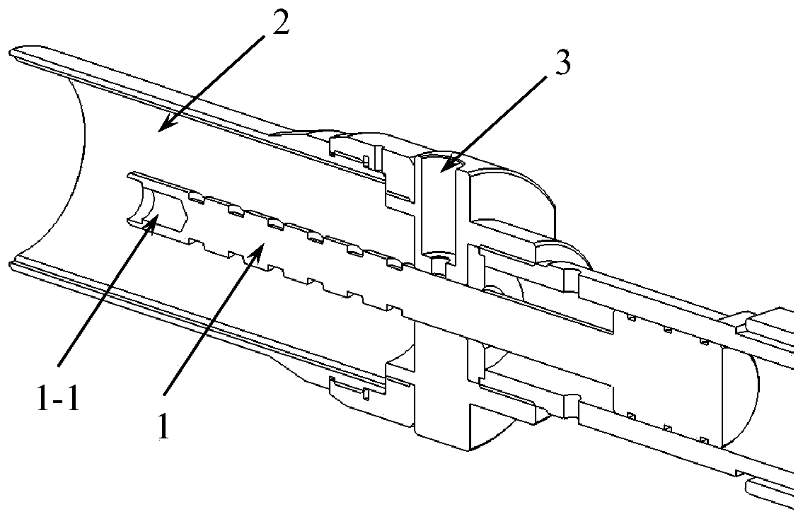 Wind tunnel test model attitude calibration device and calibration method