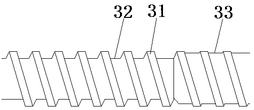 High-performance heat-resistant combustion-supporting glass fiber reinforced nylon extrusion molding device