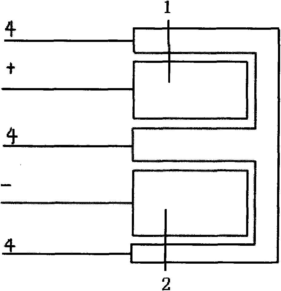 Capacitance type touch press key and judging method thereof