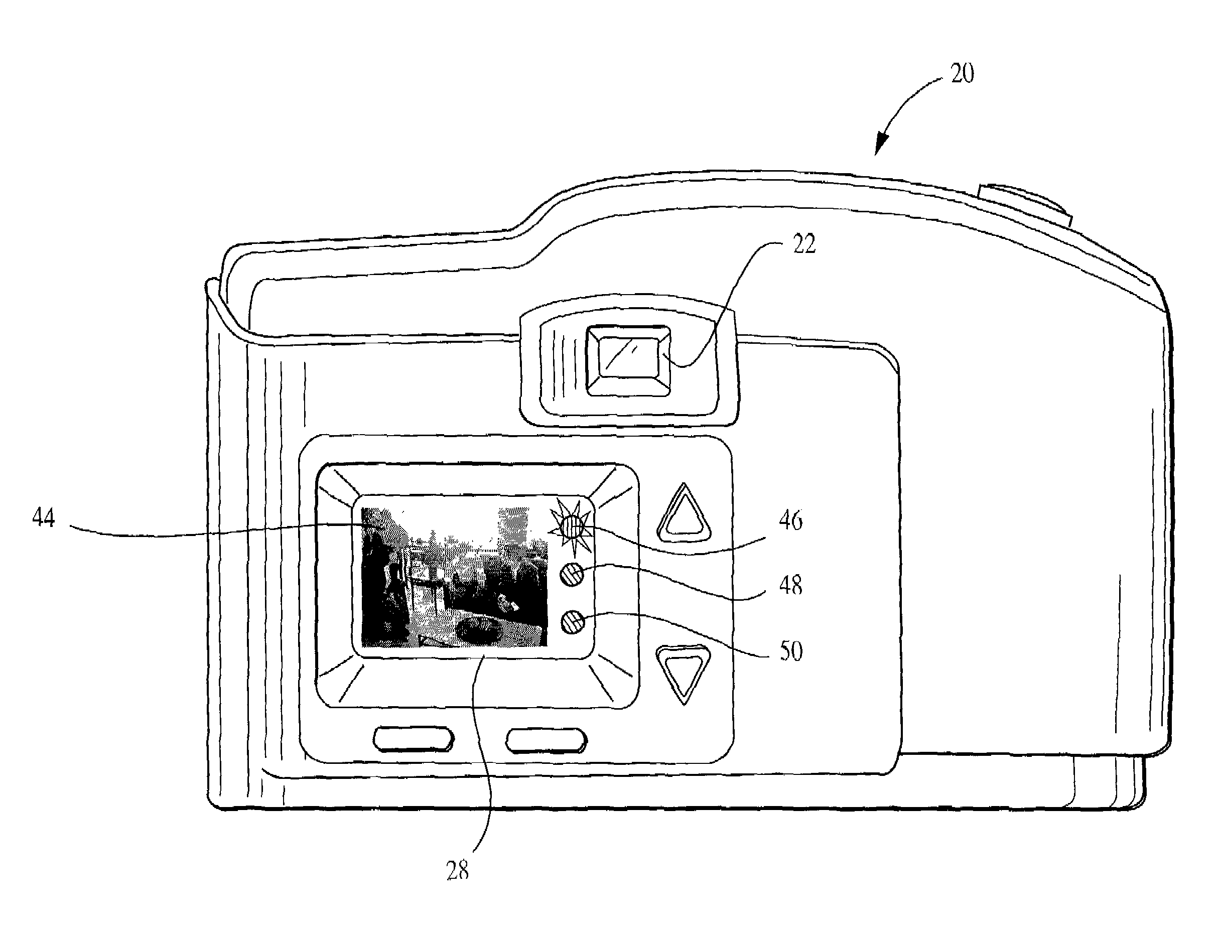 Method and system for assessing the photo quality of a captured image in a digital still camera