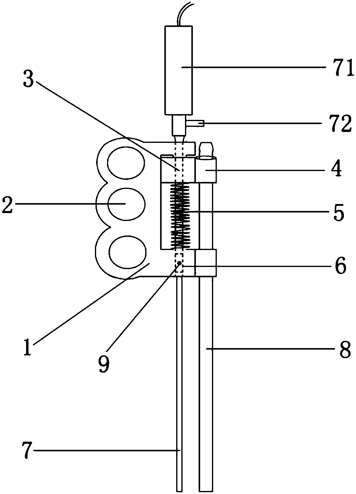 Neuroendoscopy auxiliary holding and aspirator apparatus and method