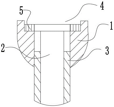 Curved cushion block for pull tape of dry-type transformer