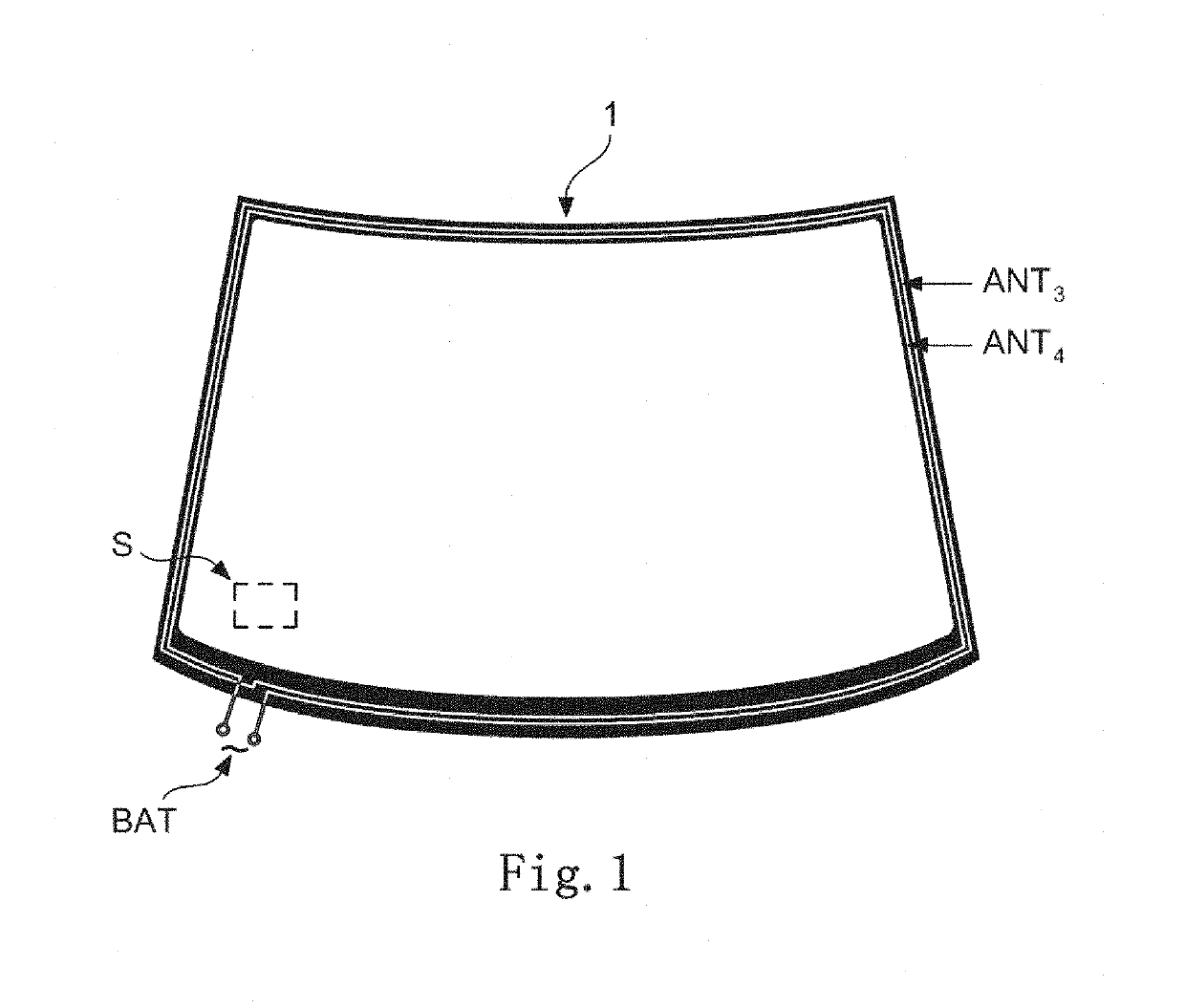 Laminated glass pane having a sensor assembly, transmission system, and method for producing a laminated glass pane having a sensor assembly